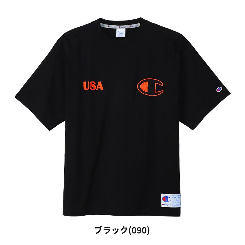 【新品未使用】Championチャンピオントップス セール】Champion/チャンピオン NEW YORKプリント半袖Tシャツ（T