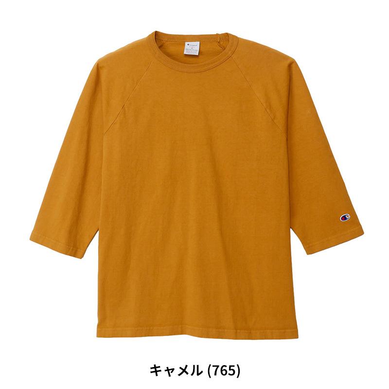 チャンピオン メンズ T1011 ラグラン3/4スリーブTシャツ MADE IN USA