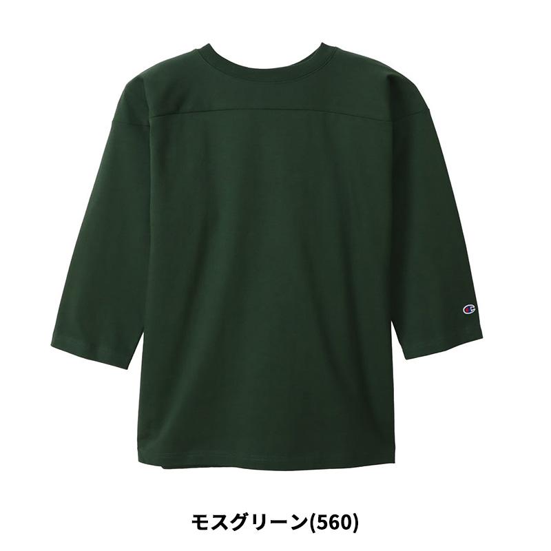 チャンピオン メンズ T1011 3/4スリーブフットボールTシャツ Champion