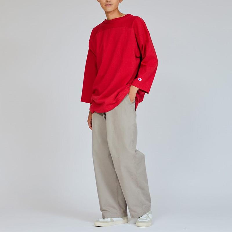 チャンピオン メンズ T1011 3/4スリーブフットボールTシャツ Champion