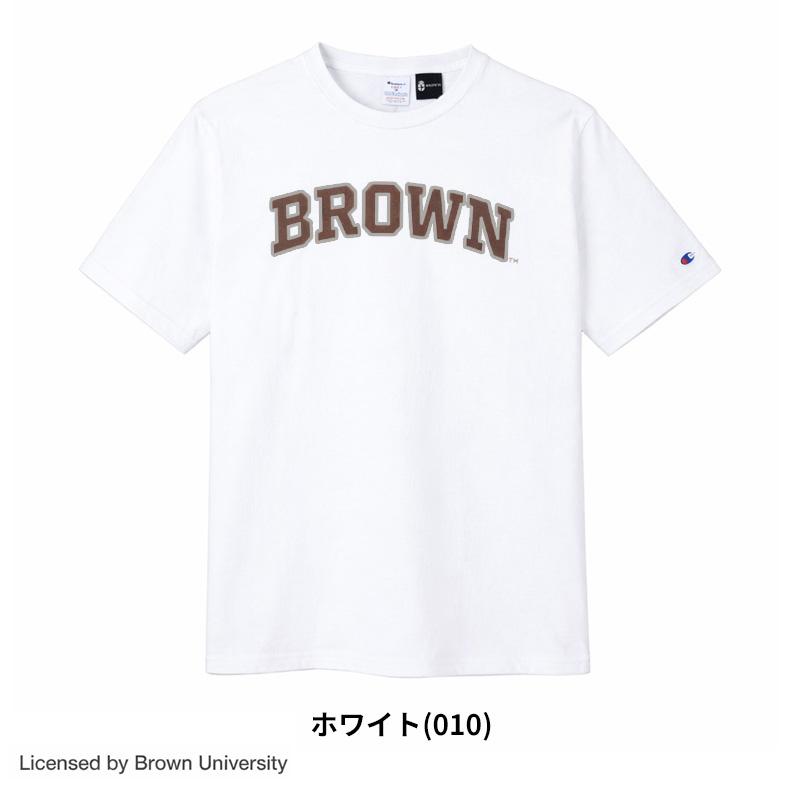 Champion（チャンピオン） T1011 メンズ 半袖Tシャツ ブラウン大学