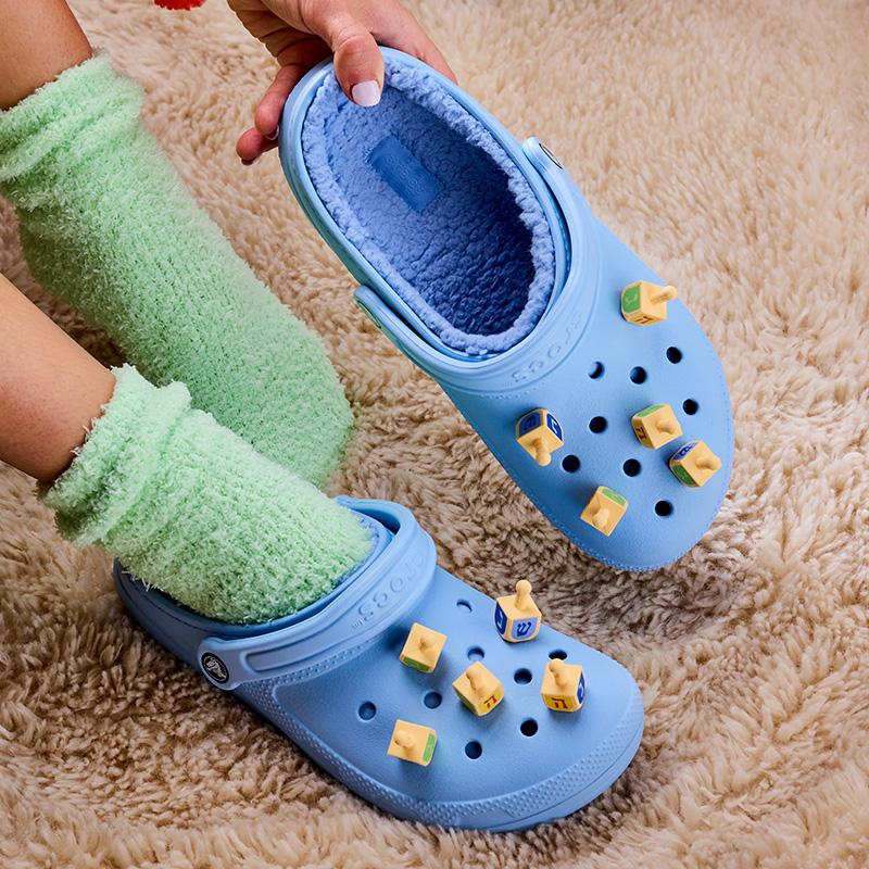 crocs（クロックス） サンダル クラシック ラインド クロッグ スレート