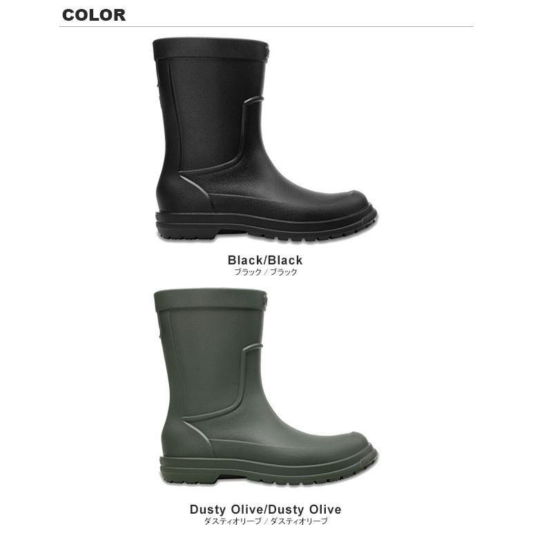 Crocs Allcast Rain Boot 4862 クロックス ブーツ オールキャスト レインブーツ メンズ 正規品 ラバーブーツ レインシューズ 長靴 雨靴 あす楽対応 コンビニ受取対応 上野アメ横 靴店 フットモンキー クロックス メンズ Crocs Allcast Rainboot レイン