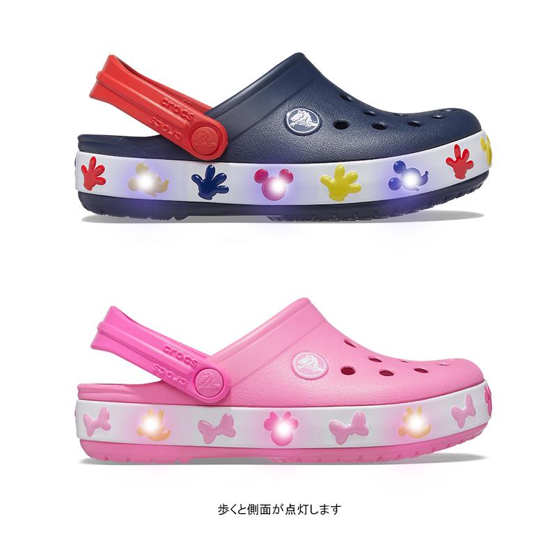 クロックス Crocs ファン ラブ ディズニー ミッキー ライツ クロッグ キッズ Fun Lab Disney Mickey Lights Clog Kids サンダル 子供用 Cr 7077 Neo Globe Yahoo 店 通販 Yahoo ショッピング