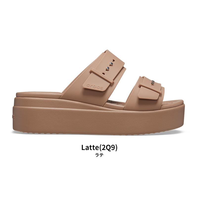 crocs クロックス サンダル CROCS ブルックリンロウ ウェッジ