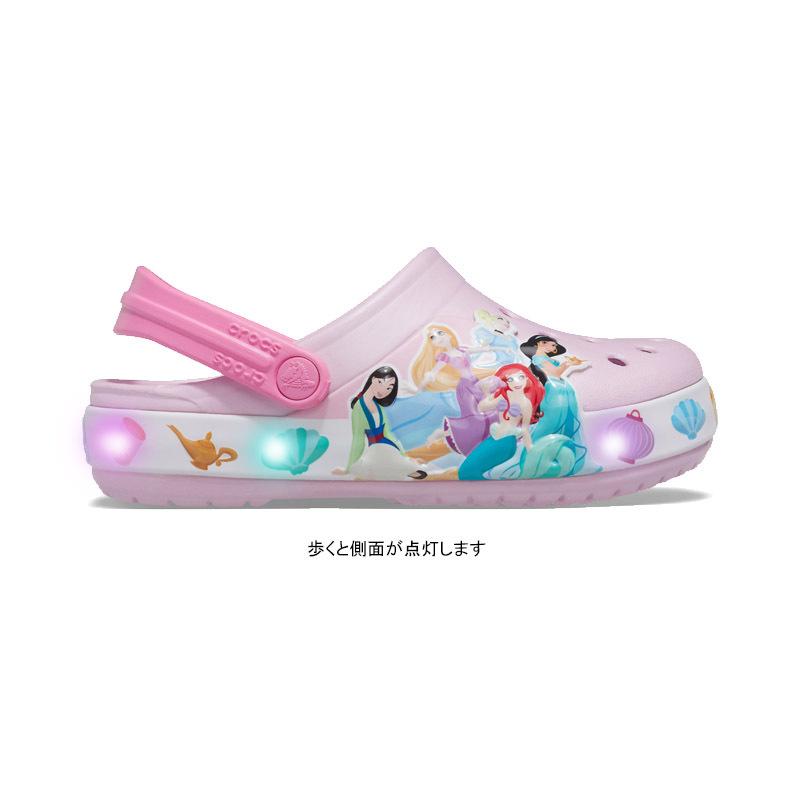 クロックス Crocs ファン ラブ ディズニー プリンセス ライツ クロッグ キッズ Fun Lab Disney Princess Light Clog K サンダル 7076 子供用 Cr 7466 Neo Globe Yahoo 店 通販 Yahoo ショッピング