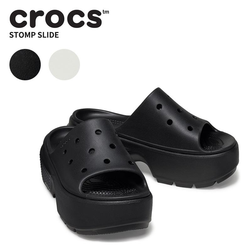 クロックス ストンプ クロッグ ブラック レディース メンズ 厚底サンダル crocs クロックス ウェンズデー ストンプ クロッグ ブラック
