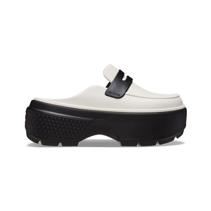 新品未使用　クロックス　ストンプ　ローファー　サンダル　ホワイト　1922 crocs クロックス サンダル CROCS ストンプ ローファー stomp