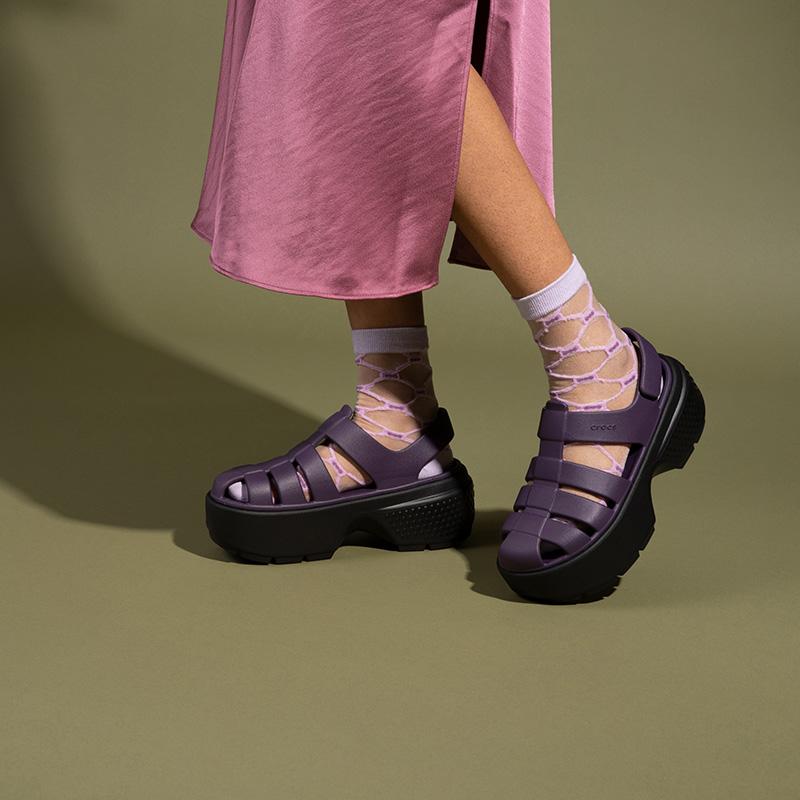 crocs クロックス サンダル CROCS ストンプ フィッシャーマン crocs クロックス サンダル CROCS ストンプ フィッシャーマン