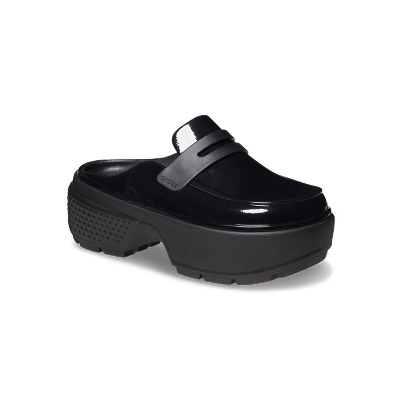 crocs クロックス サンダル CROCS ストンプ ハイ シャイン