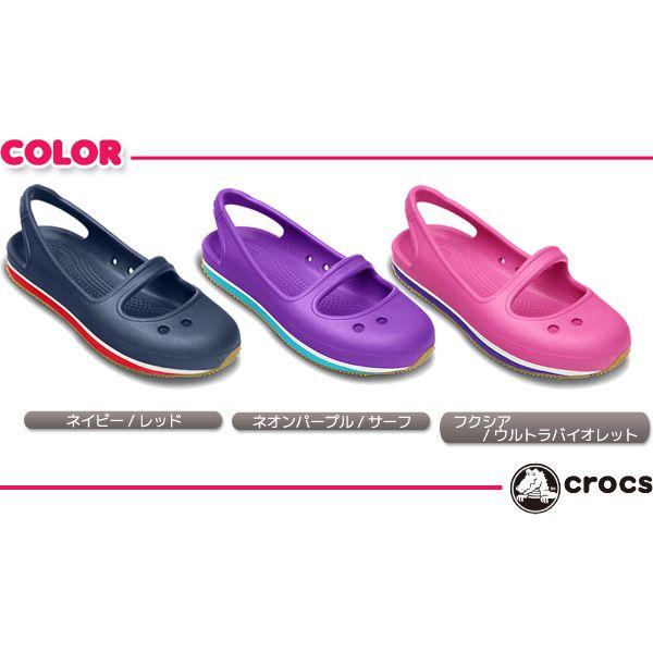 クロックス CROCS クロックス レトロ メリージェーン ガールズ crocs retro mary jane girls サンダル ミュール キッズ 子供用 [AA]｜neo｜02