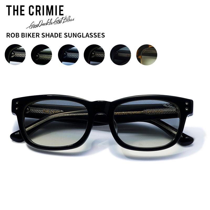 THE CRIMIE ブラック サングラス ケース付きバイカーシェード CRIMIE（クライミー） サングラス ROB BIKER SHADE SUNGLASSES / ROB