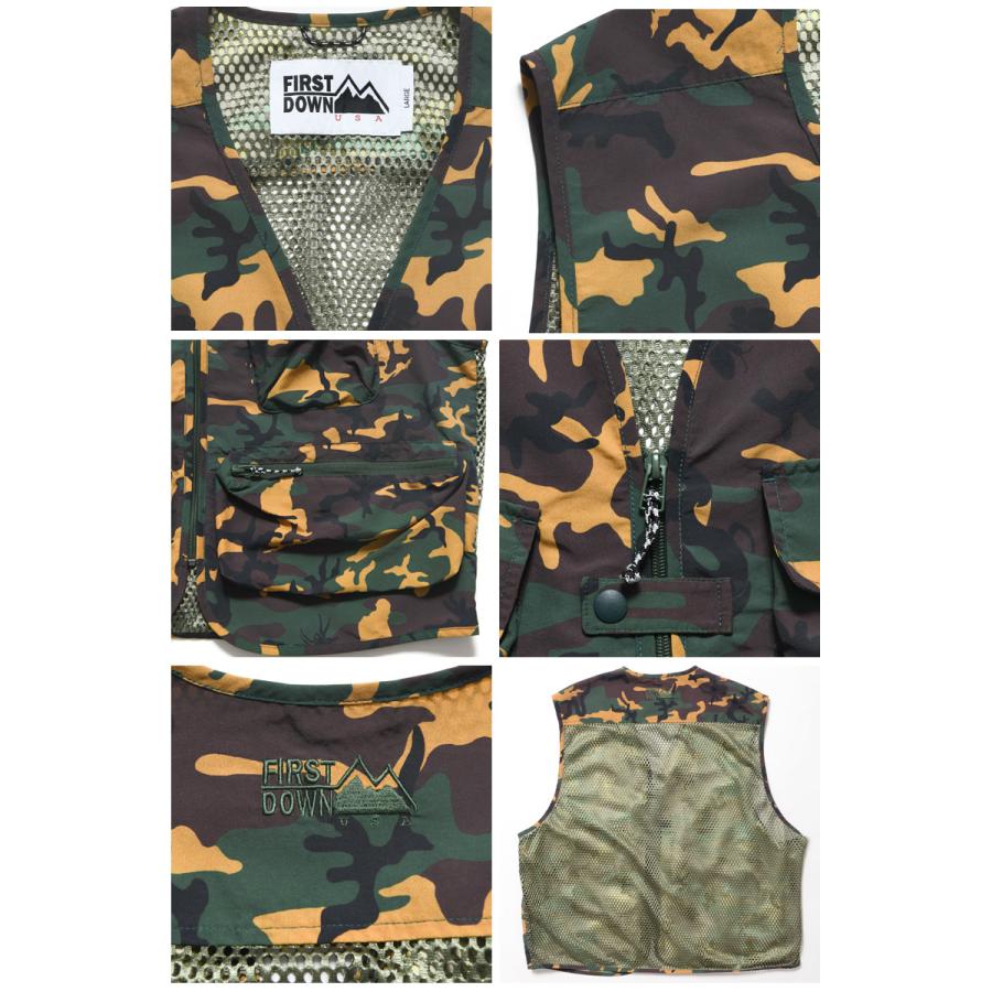 FIRST DOWN（ファーストダウン） リバーベスト ナイロンタスラン RIVER