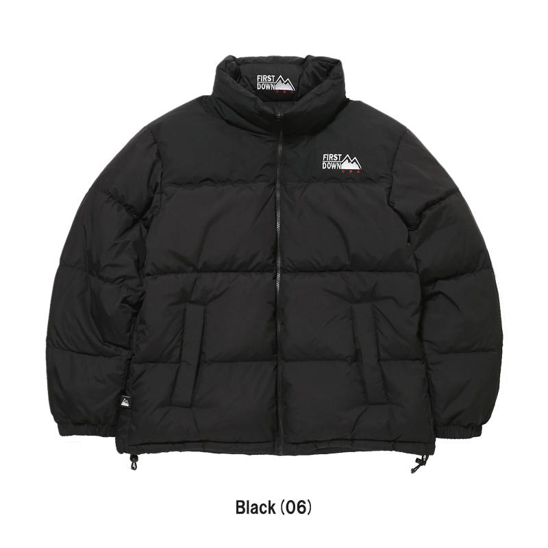 FIRST DOWN / ダウンジャケット/M/ポリエステル/BLK/無地/F542001 ファーストダウン First Down バブルダウンジャケット マイクロフト