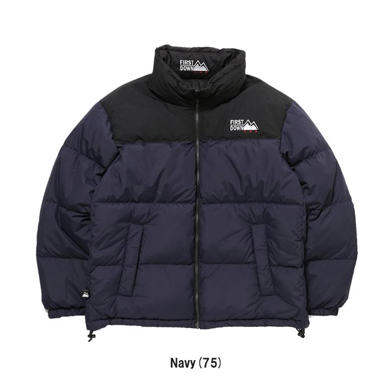 ファーストダウン First Down バブルダウンジャケット マイクロフト BUBBLE DOWN JACKET MICROFT f542001 メンズ アウターの画像