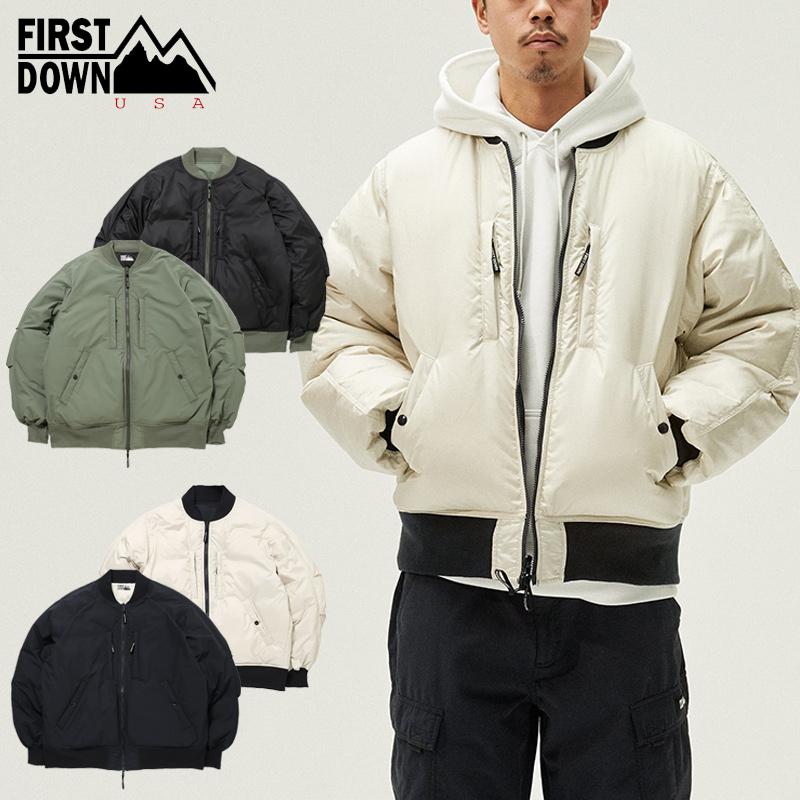 ファーストダウン First Down リバーシブルダウン MA-1 ディ ファーストダウン First Down リバーシブルダウン MA-1 ディ