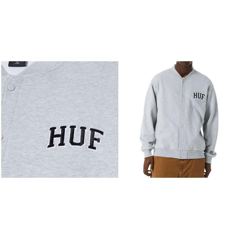 ハフ（HUF) ATHLETIC CARDIGAN SWEATER スウェット カーディガン 男性用 メンズ[BB] fl00197Neo