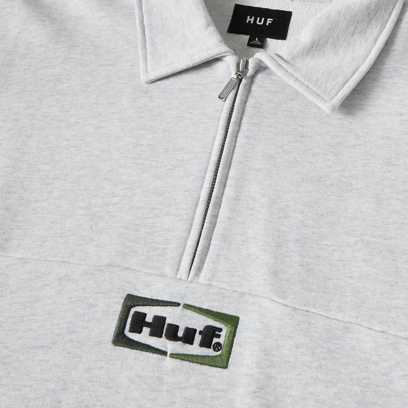 HUF ハフ メンズ ハーフジップ スウェット SLATE QUARTER ZIP HUF ハフ メンズ ハーフジップ スウェット SLATE QUARTER ZIP