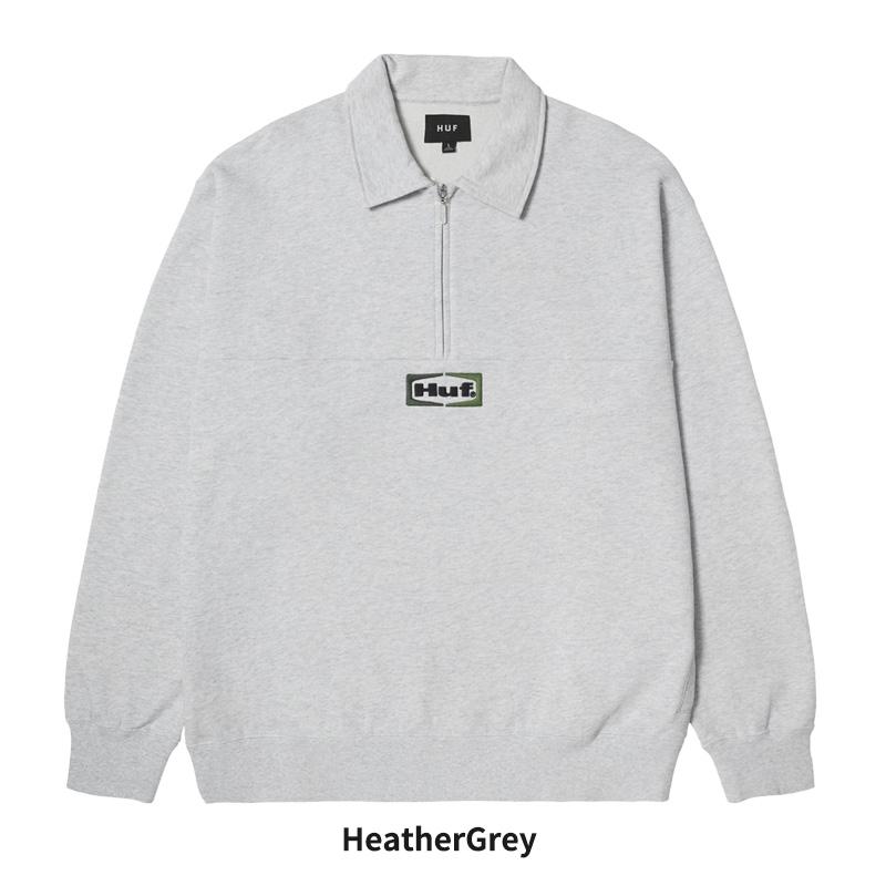 HUF ハフ メンズ ハーフジップ スウェット SLATE QUARTER ZIP HUF ハフ メンズ ハーフジップ スウェット SLATE QUARTER ZIP