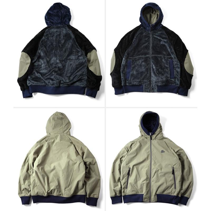 gym master（ジムマスター） フリース アウター リバーシブルボアx