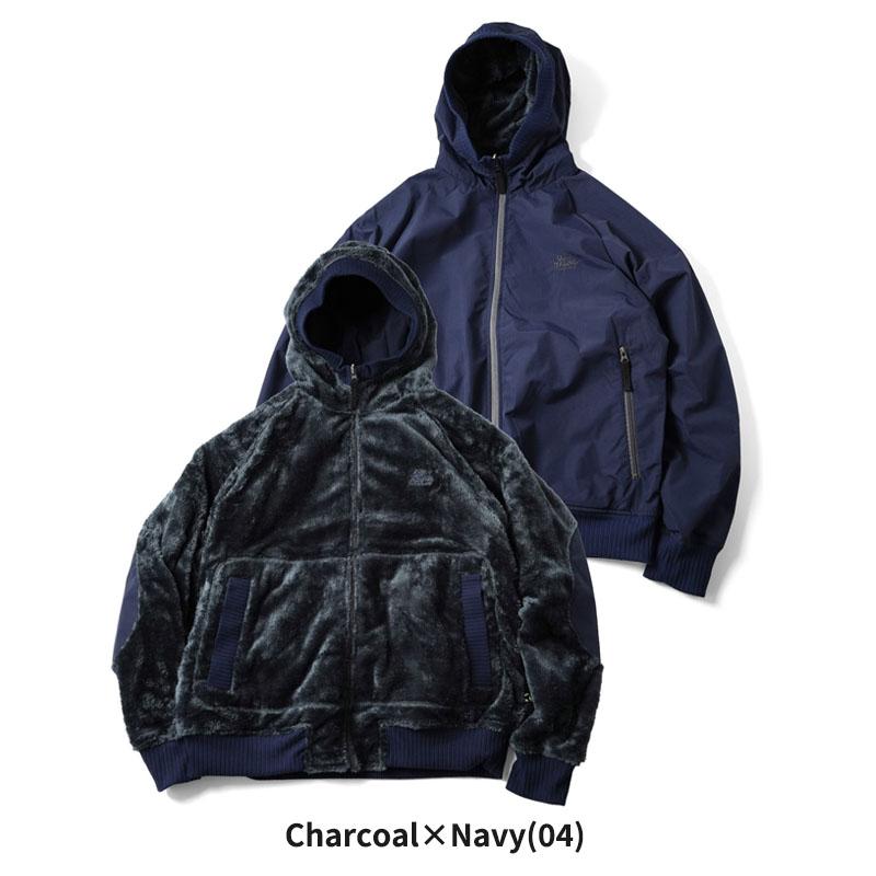 gym master（ジムマスター） フリース アウター リバーシブルボアx