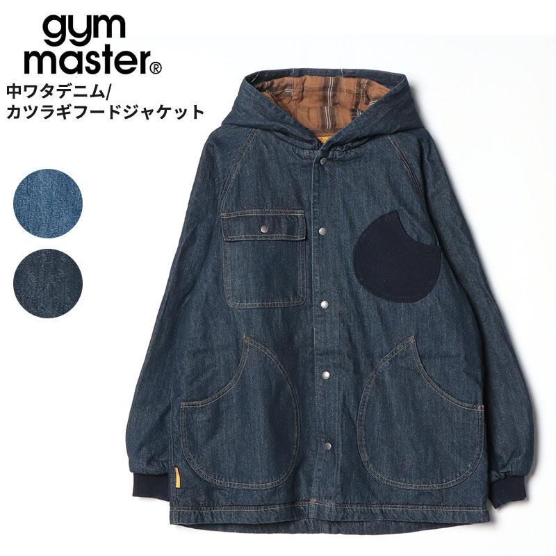 gym master（ジムマスター） メンズ 中綿ジャケット 中ワタデニム