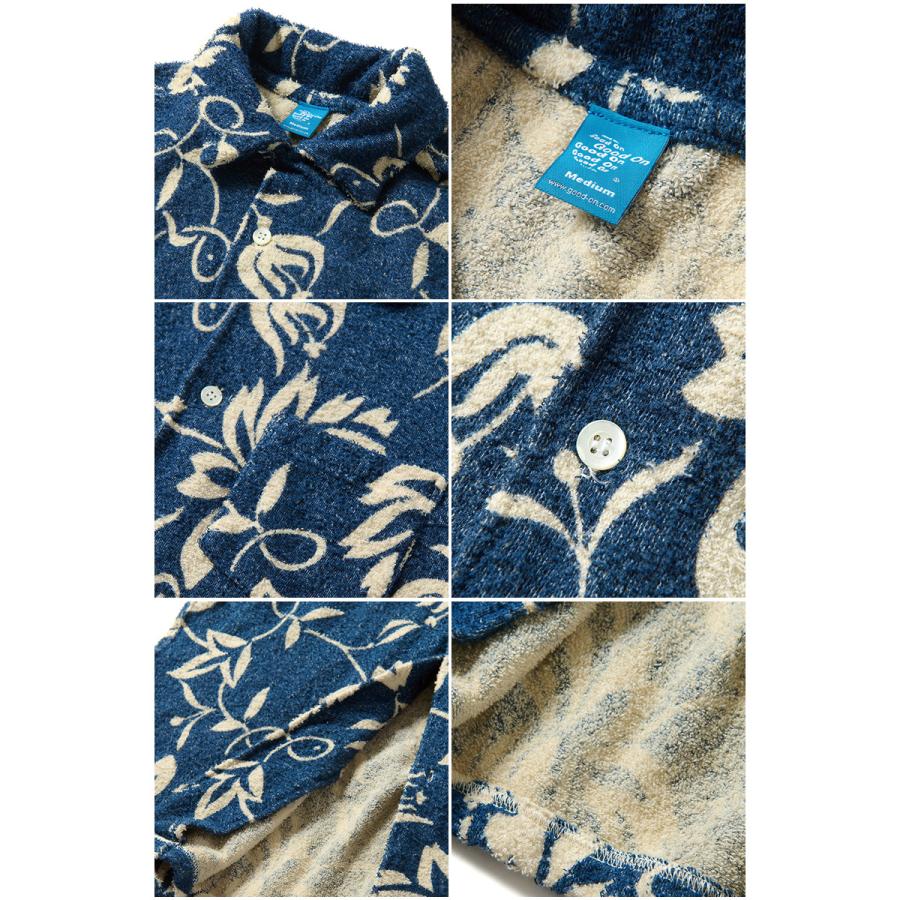 GOOD ON（グッドオン） Good On RETRO FLOWER DOUBLE PILE S S OPEN