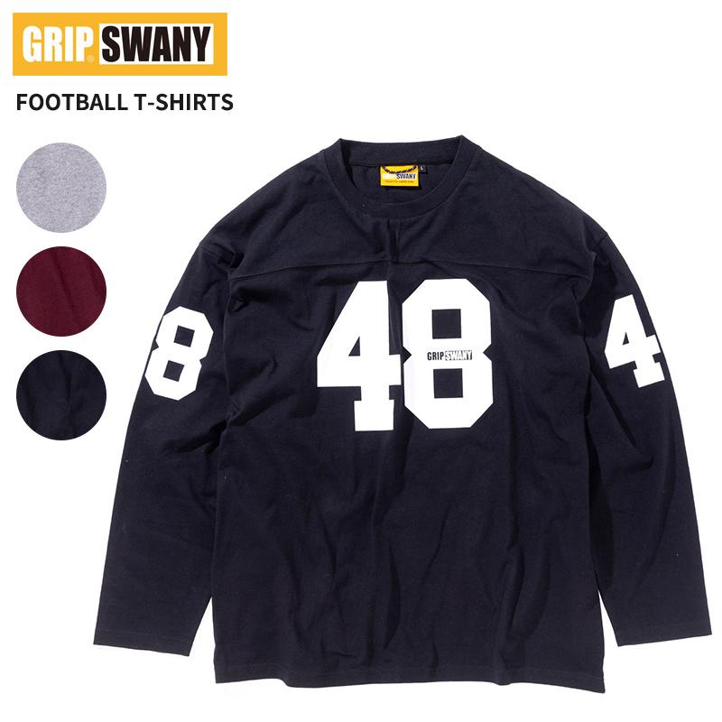 GRIP SWANY（グリップスワニー） メンズ 7分袖Tシャツ フットボール T