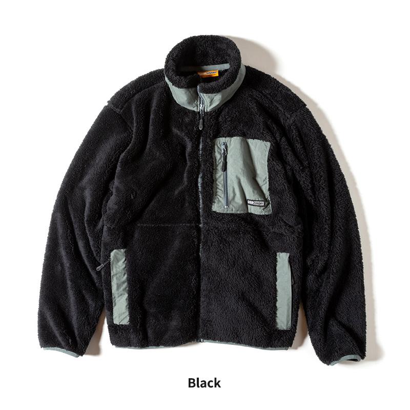 GRIP SWANY（グリップスワニー） メンズ ボア アウター コーラル