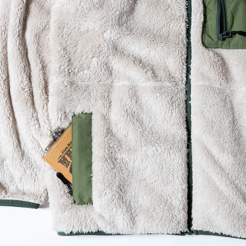 GRIP SWANY（グリップスワニー） メンズ ボア アウター コーラル