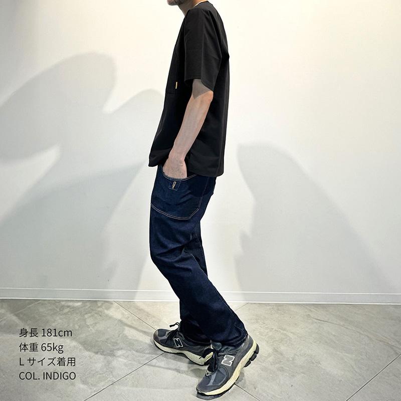 GRIP SWANY（グリップスワニー） メンズ デニムサルエルパンツ ジョグ