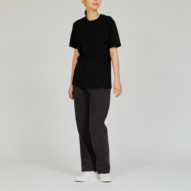 Hanes（ヘインズ） 半袖Tシャツ クロ 黒T メンズ 半袖Tシャツ クルー