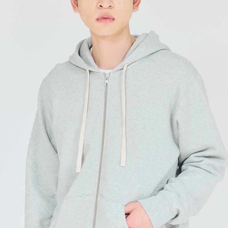 Hanes（ヘインズ） メンズ ジップパーカー 裏毛 HANES SWEATS MOKU