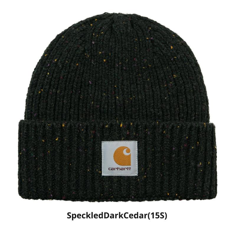 Carhartt WIP guruguruビーニー ニット帽 ブラック グレー Carhartt WIP（カーハートワークインプログレス） 【並行輸入