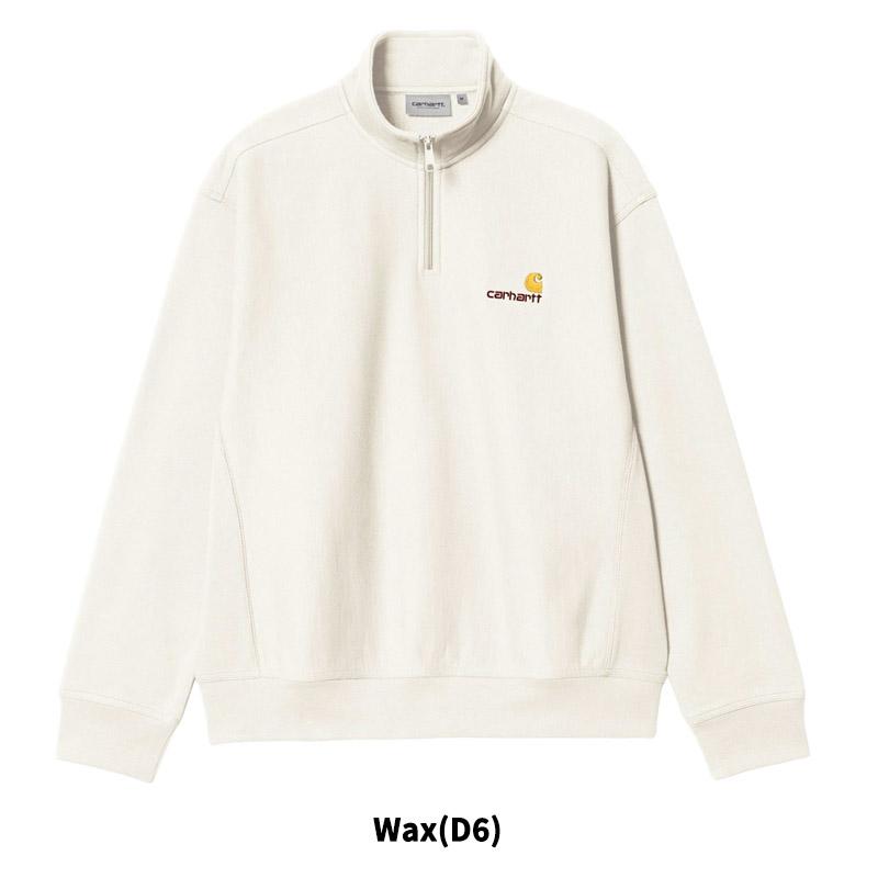 カーハート ダブリューアイピー Carhartt WIP HALF ZIP AMERICAN SCRIPT SWEATSHIRT メンズ ハーフジップ  トップス｜neo｜15