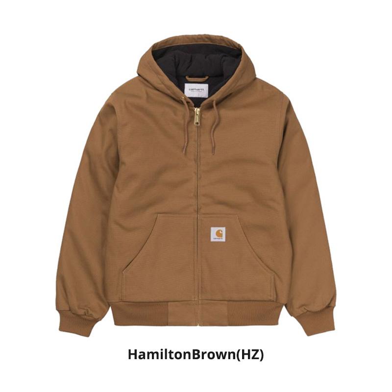 カーハート メンズ フードジャケットトップス Carhartt Carhartt ブルゾン アウター カーハート ダックキルティング