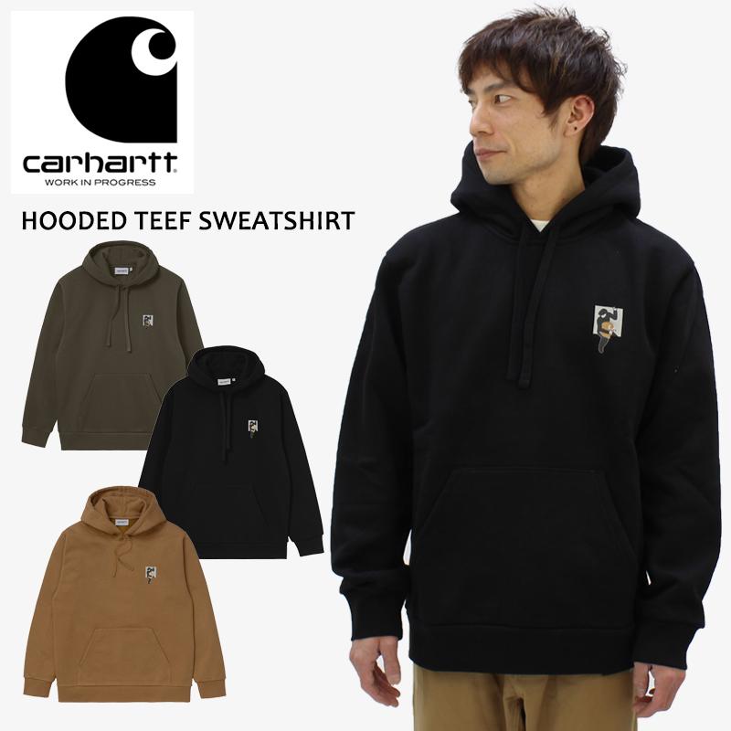 カーハート ダブリューアイピー Carhartt WIP HOODED TEEF SWEATSHIRT i028982 メンズ プルオーバー パーカー  スウェット [AA] : i028982 : Neo Globe Yahoo!店 - 通販 - Yahoo!ショッピング