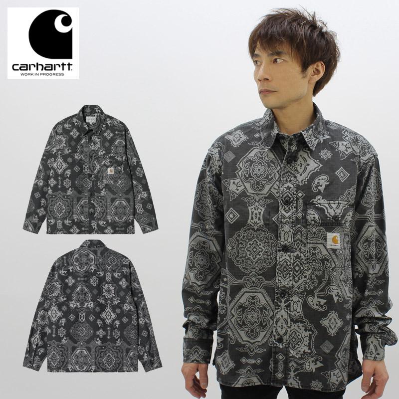トップス Carhartt wip VERSEE SHIRT Carhartt WIP Verse Shirt - black (verse print/black)