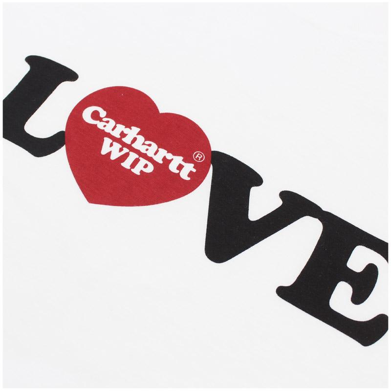 カーハート ダブリューアイピー Carhartt WIP S/S LOVE T-SHIRT i032179 メンズ 半袖  ハートロゴ Tシャツ カットソー[AA]｜neo｜07