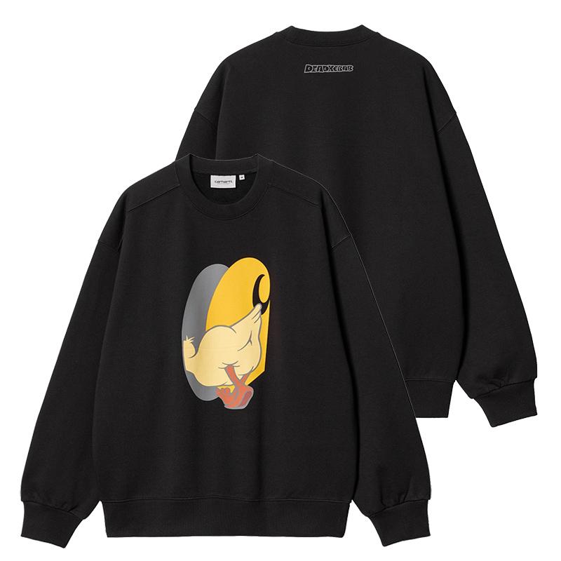 カーハート ダブリューアイピー Carhartt WIP DEADKEBAB KNOCK KNOCK SWEATSHIRT i032454 メンズ クルースウェット 長袖 トレーナー [AA]｜neo｜09