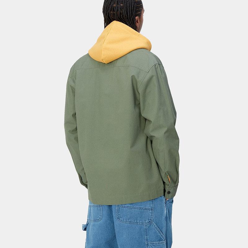 カーハート ダブリューアイピー シャツジャケット Carhartt WIP ELROY SHIRT JAC i032902 メンズ アウター ライトアウター 長袖 シャツ i033020 Carhartt WIP（カーハートワークインプログレス） 【並行輸入