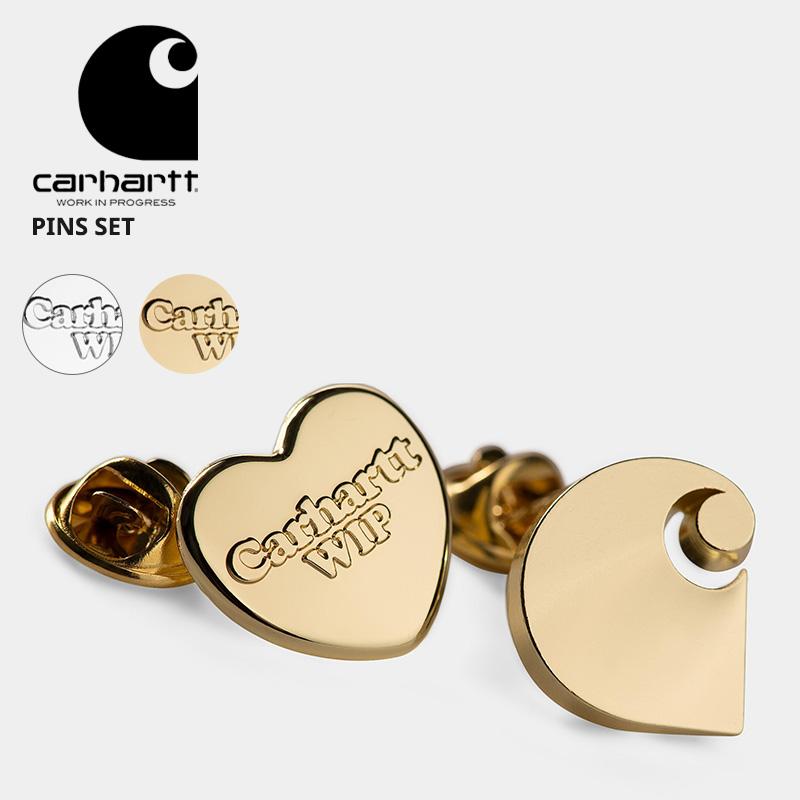 並行輸入】カーハート ダブリューアイピー ピンバッチ 2個セット