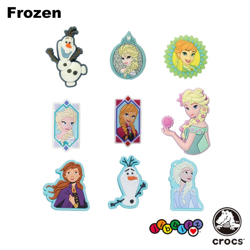 クロックス CROCS ジビッツ jibbitz ディズニー アナと雪の女王