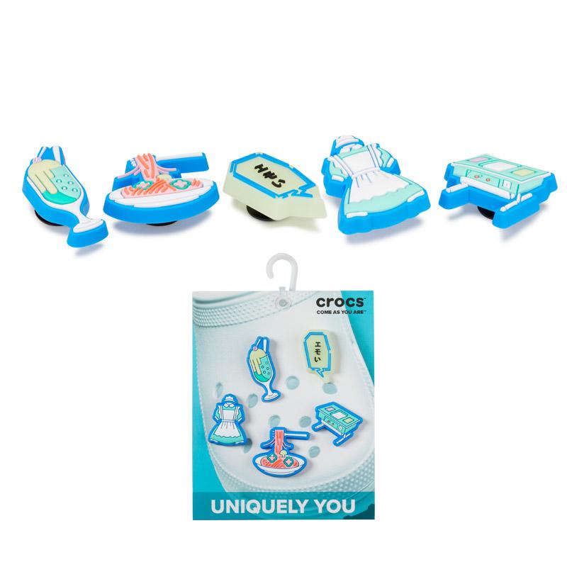 ジビッツ クロックス CROCS jibbitz ジャパン ミックス 5個パック