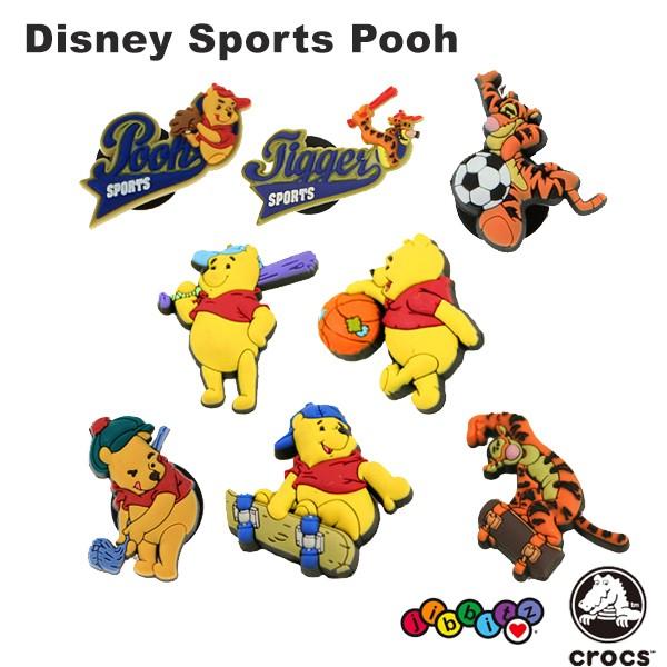 クロックス Crocs 2 Pooh Red The Winnie Jibbitz キャラクター クマのプーさん シューズアクセサリー ジビッツ スポーツ ディズニー 小物 キャンペーンもお見逃しなく ジビッツ