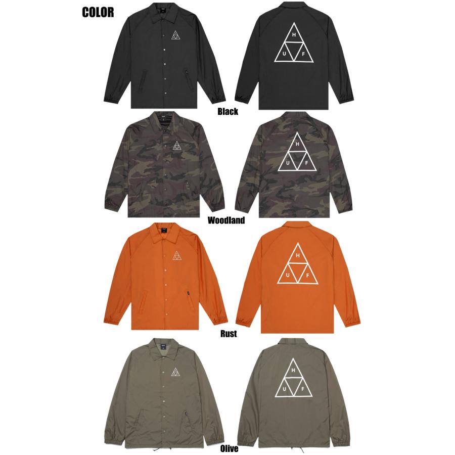 HUF Triple Triangle Coaches Jacket Camo L コーチジャケット HUF 【並行輸入】ハフ HUF)TRIPLE TRIANGLE COACHES JACKET