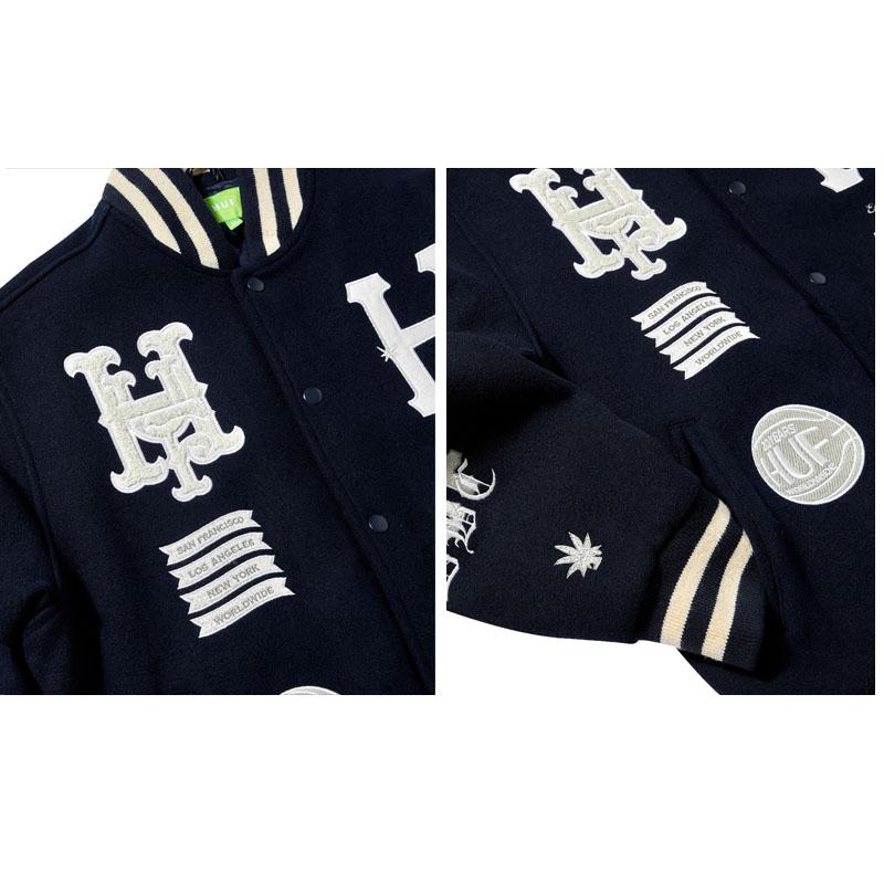 HUF（ハフ） 【並行輸入】ハフ HUF 20 YEAR CLASSIC H VARSITY JACKET