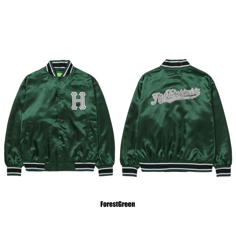 HUF（ハフ） 【並行輸入】ハフ HUF CRACKERJACK SATIN BASEBALL JACKET