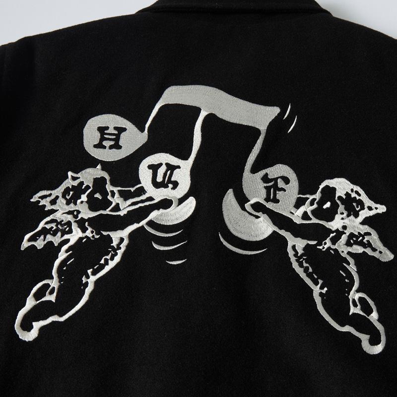 HUF SONG VARSITY JACKET スタジャン　バーシティジャケット HUF ハフ ソングバーシティジャケット SONG VARSITY JACKET (HUF