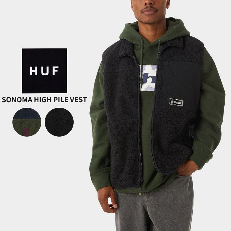 HUF ハフ ボア ベスト SONOMA HIGH PILE VEST フリース アウター 秋冬 
